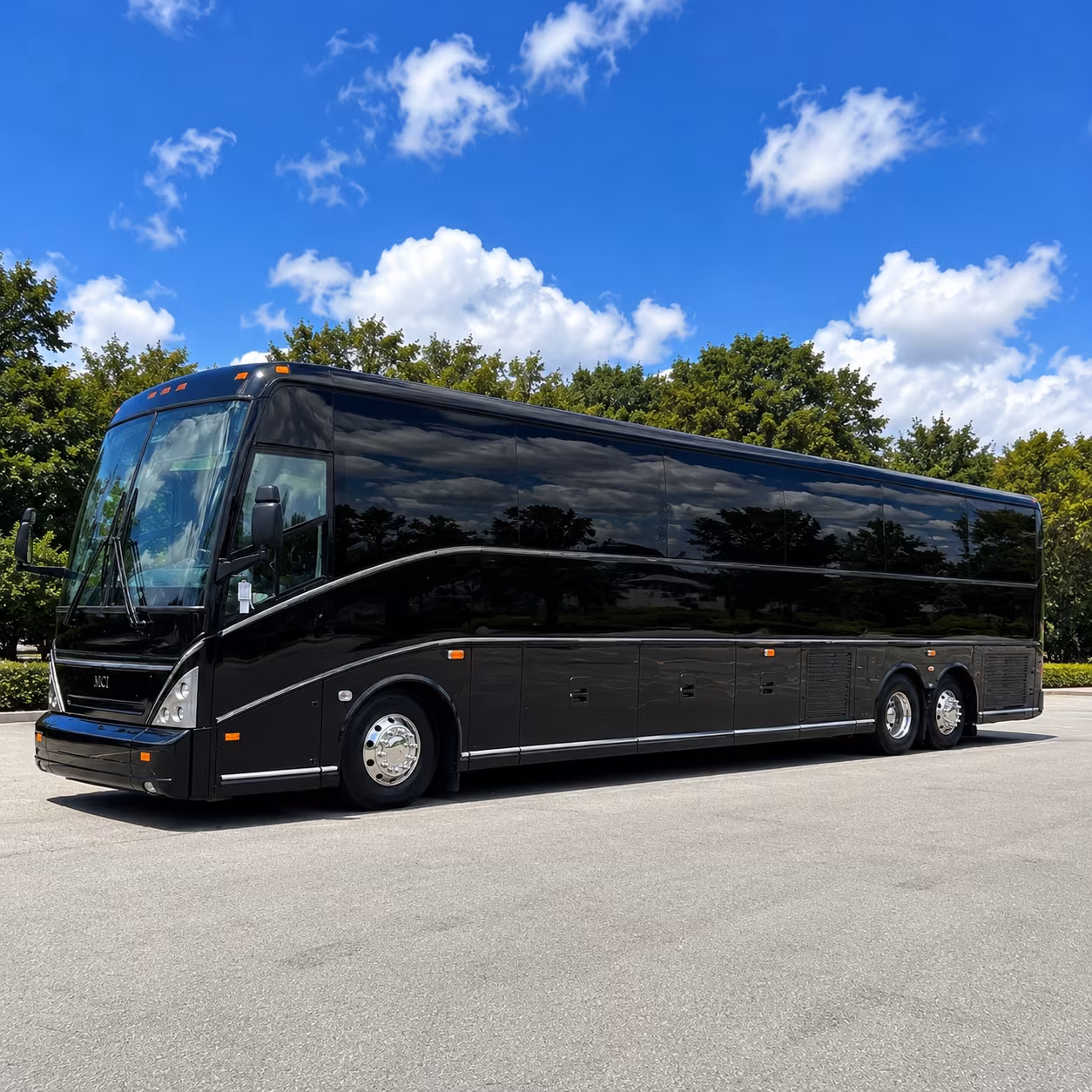 charter bus rentals to newark liberty international airport ewr