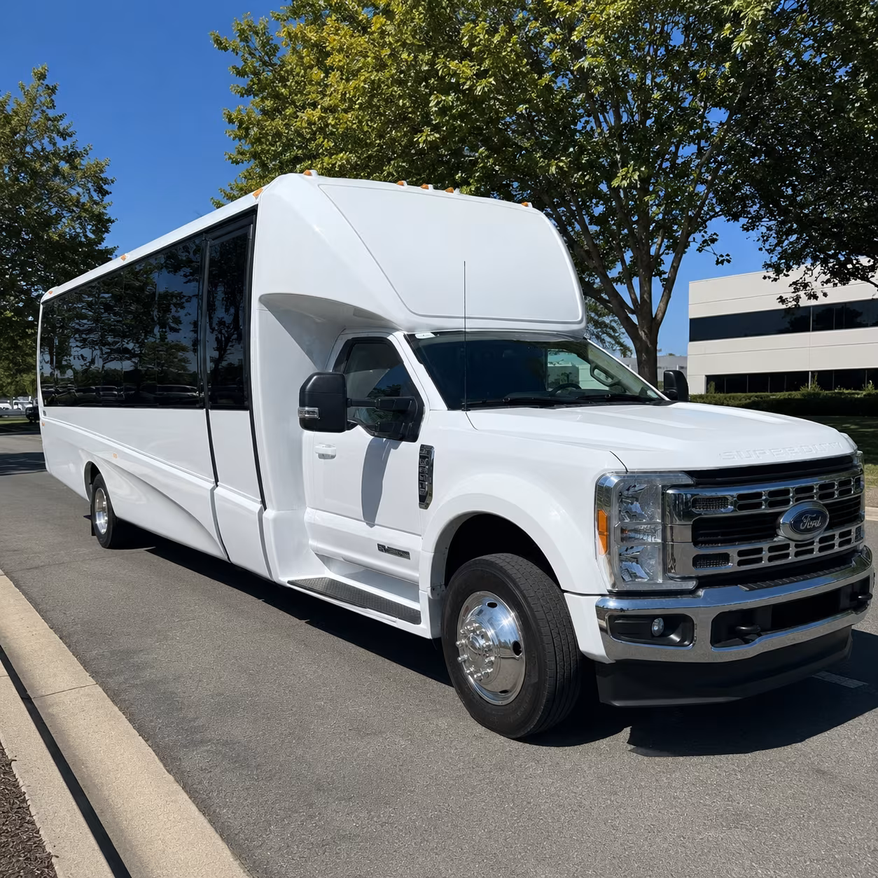 employee shuttle buses for north bergen commuters and office parks