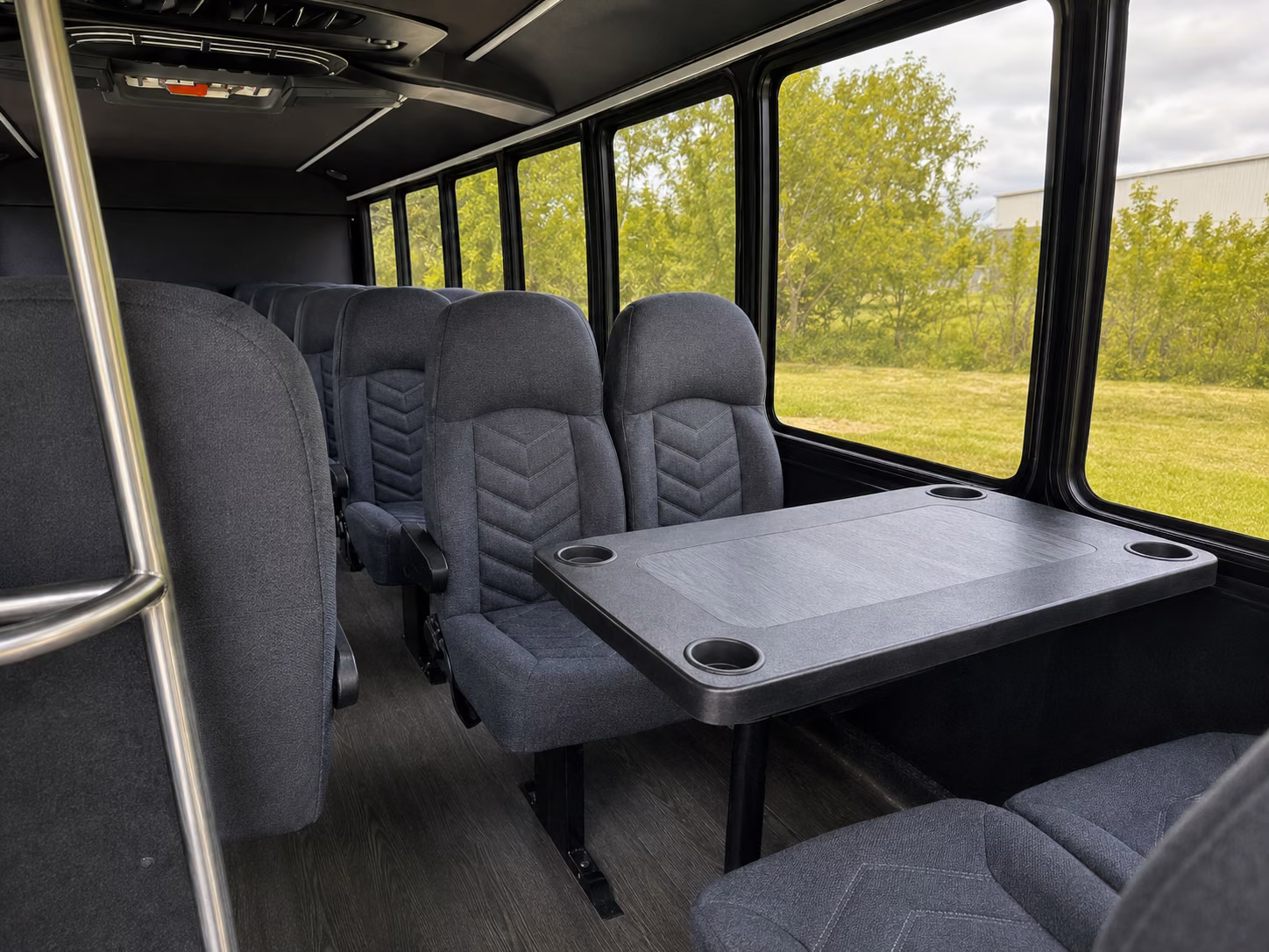 north bergen 15 passenger minibus inside