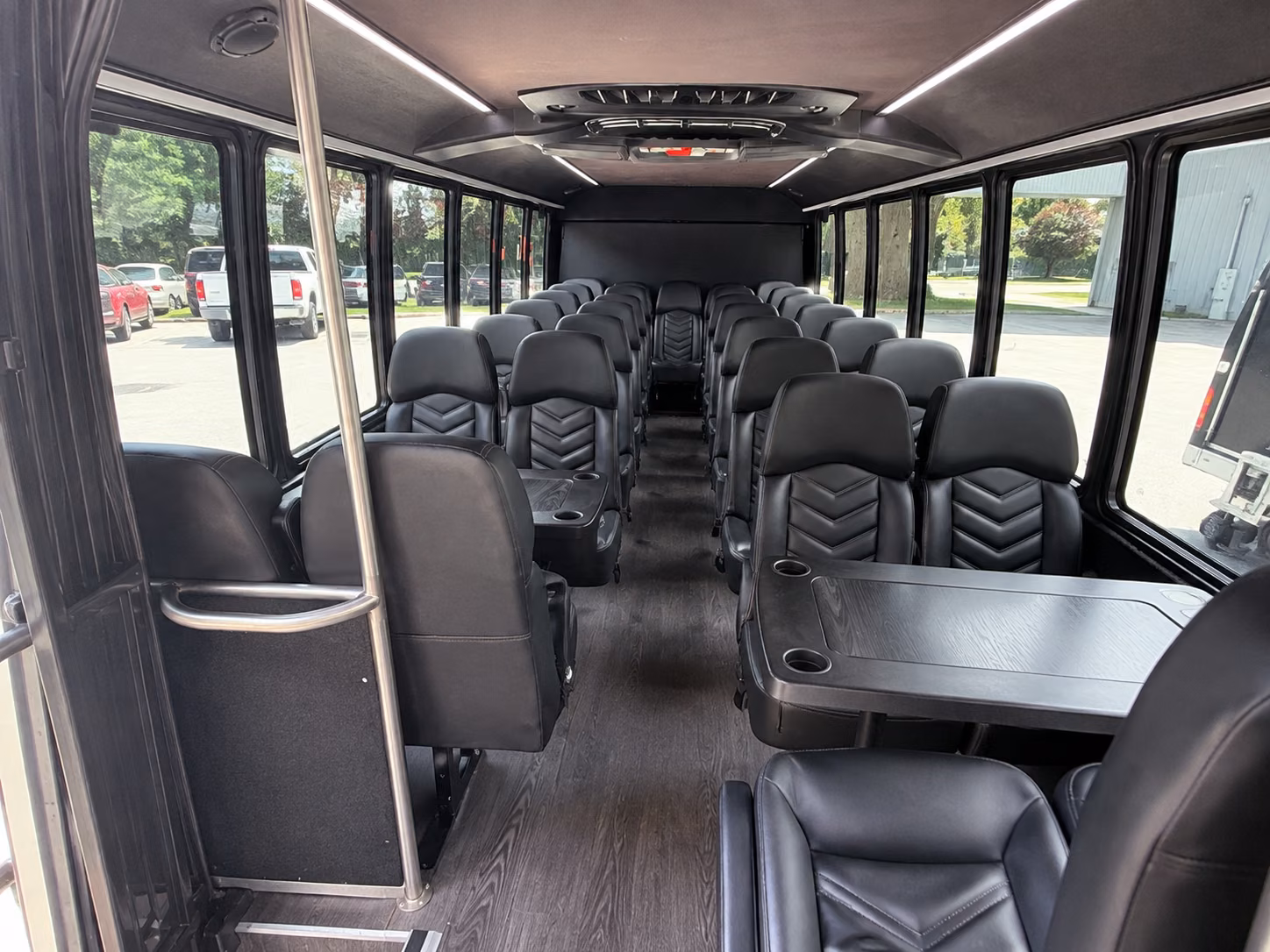 north bergen 18 passenger minibus inside