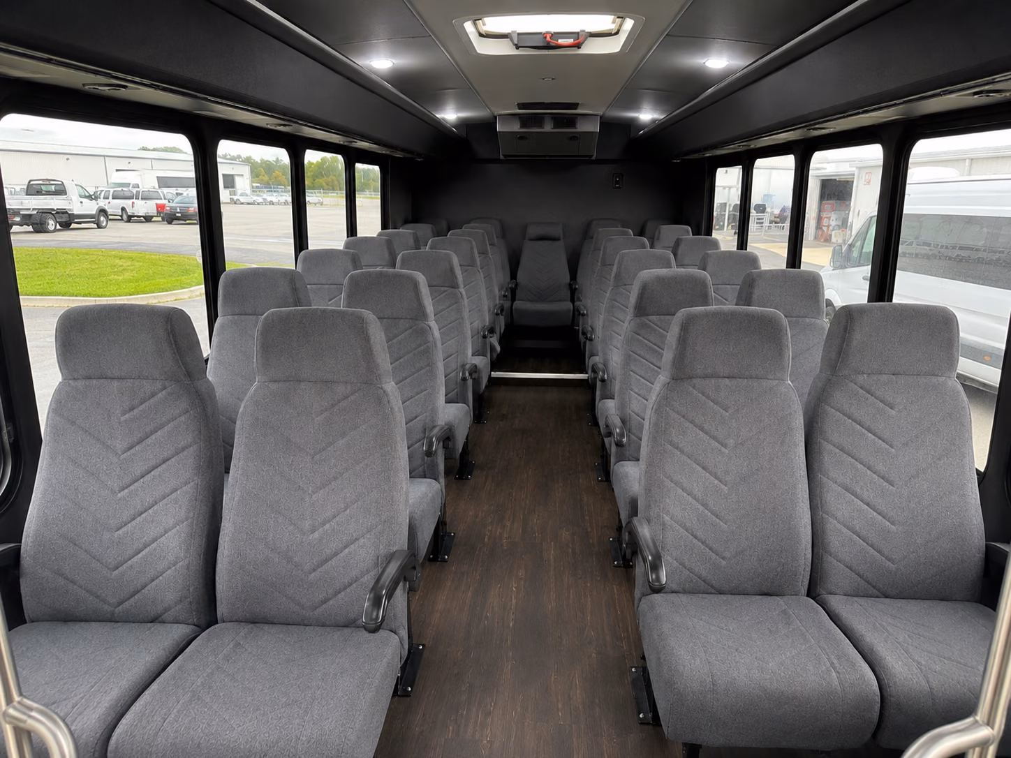 north bergen 20 passenger minibus inside