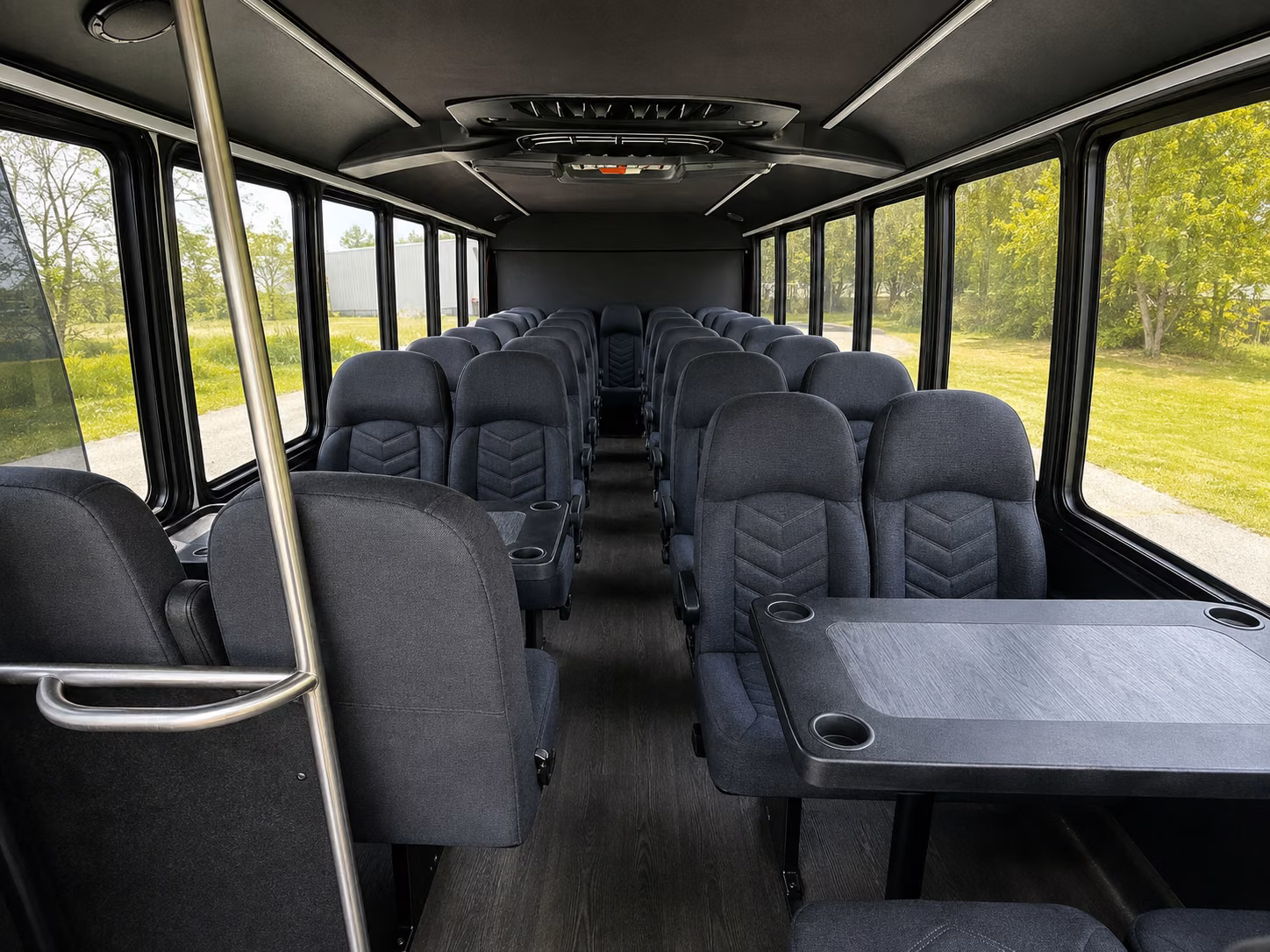 north bergen 20 passenger minibus interior