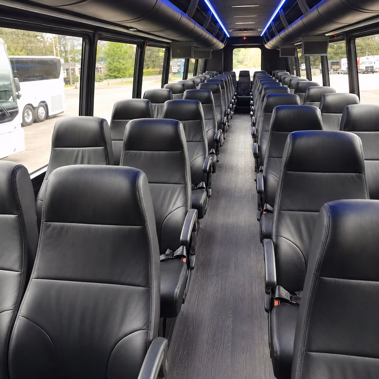 north bergen 25 passenger minibus inside