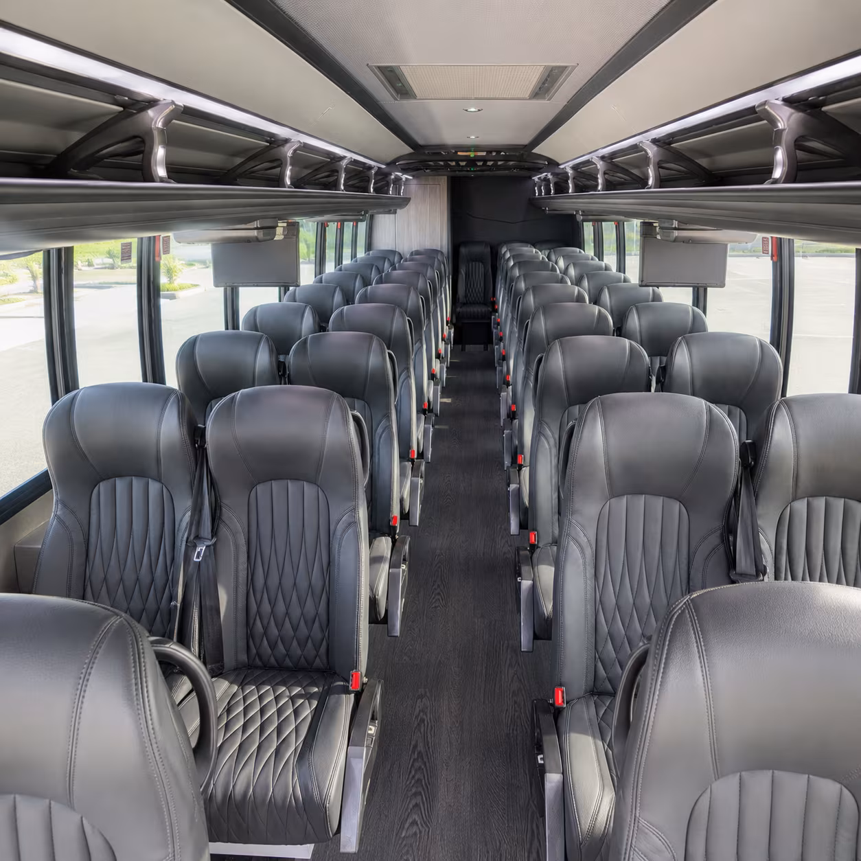 north bergen 25 passenger minibus interior