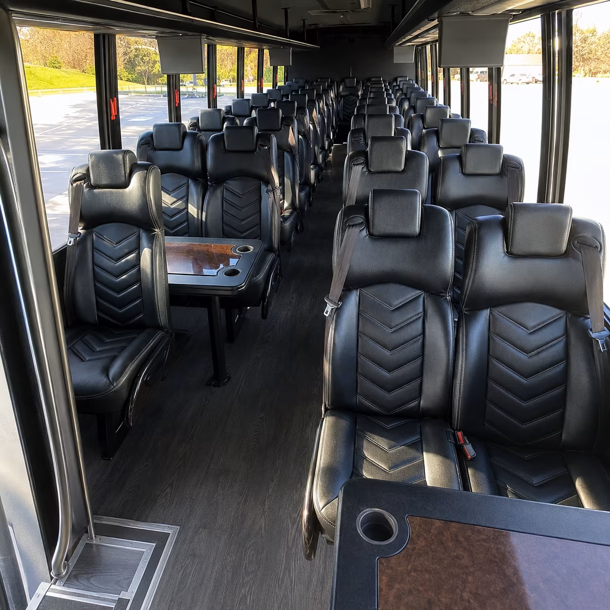 north bergen 28 passenger minibus inside