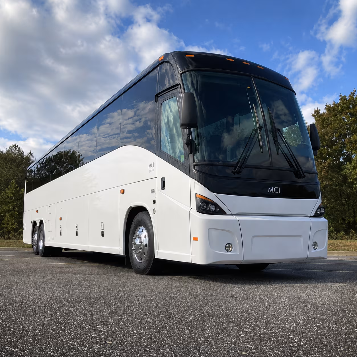 north bergen 56 passenger charter bus