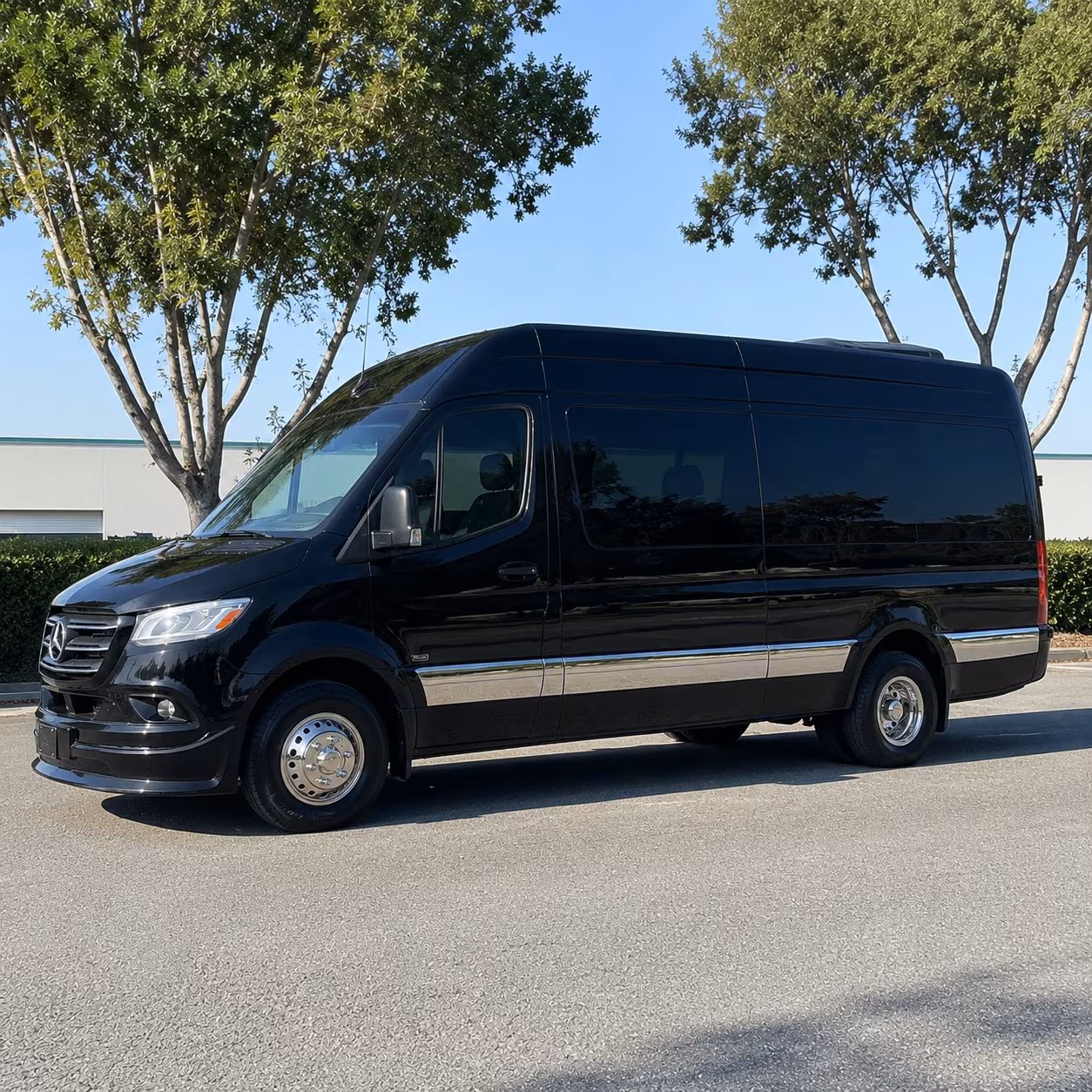 north bergen sprinter van with driver