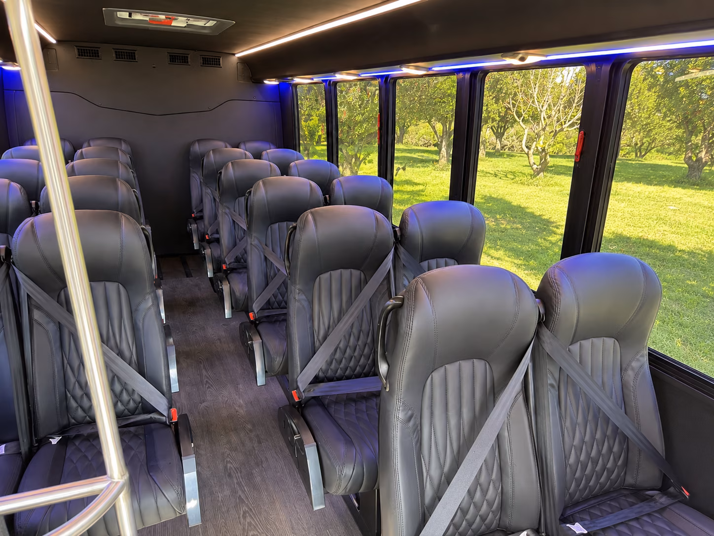 shuttle buses between north bergen hotels and wedding venues