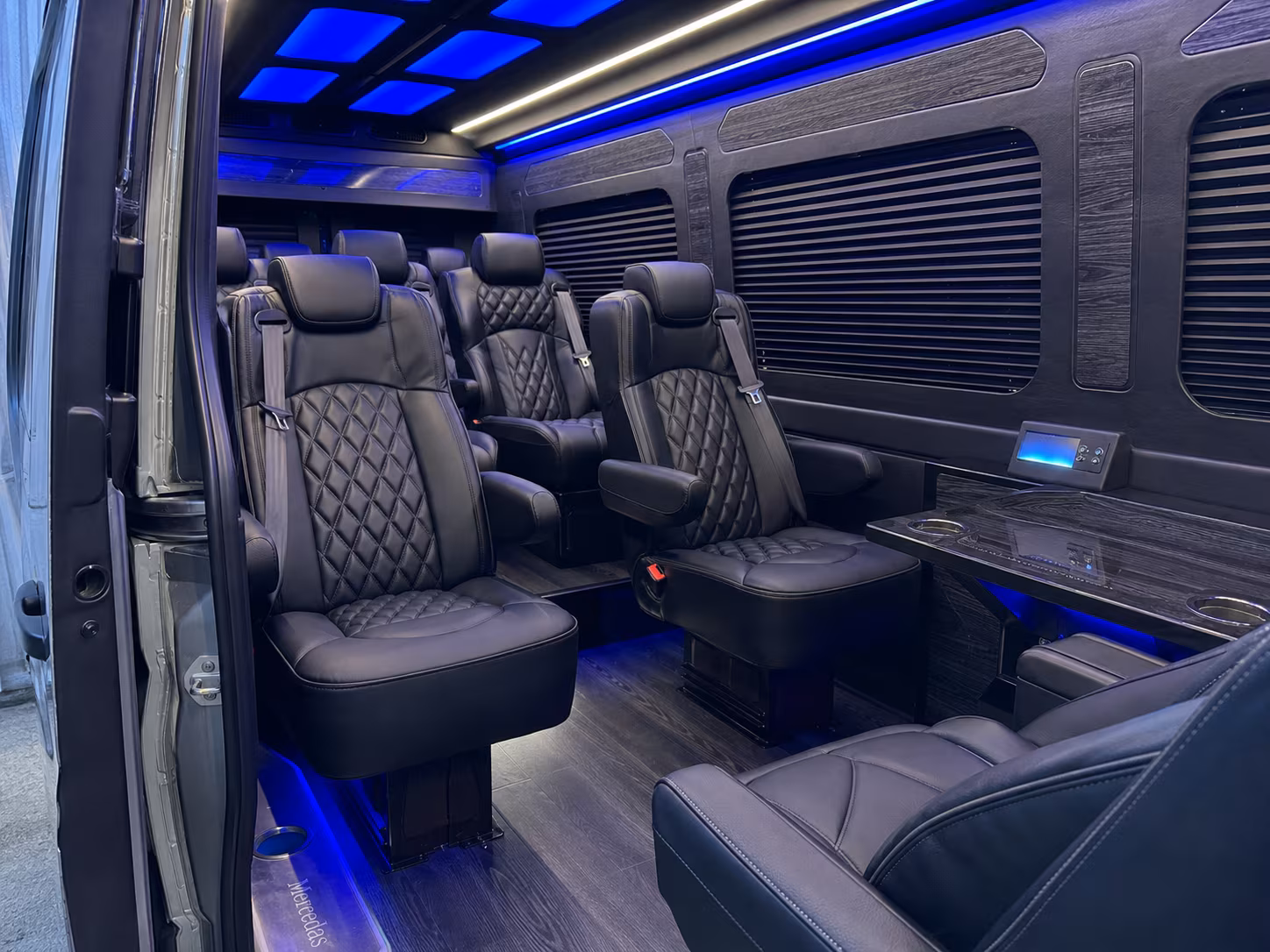 sprinter van transportation for groups and events across north bergen